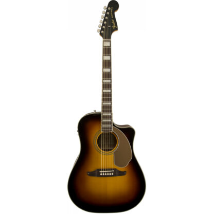 Fender California Kingman ASCE Dreadnought Cutaway Electro-Acoustic In 3-Color Sunburst