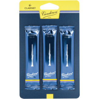Vandoren Reeds For Bb Clarinet (3 Pack)