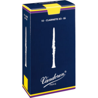 Vandoren Reeds For Bb Clarinet (10 Box)