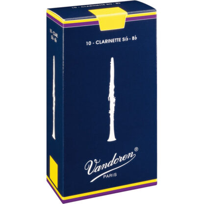Vandoren Reeds For Bb Clarinet (10 Box)