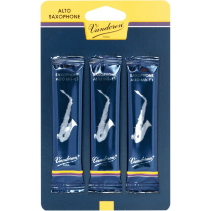 Vandoren Reeds For Alto Sax (3 Pack)