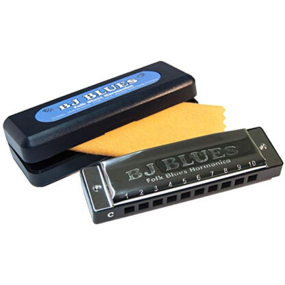 BJ Folk and Blues Harmonica in C