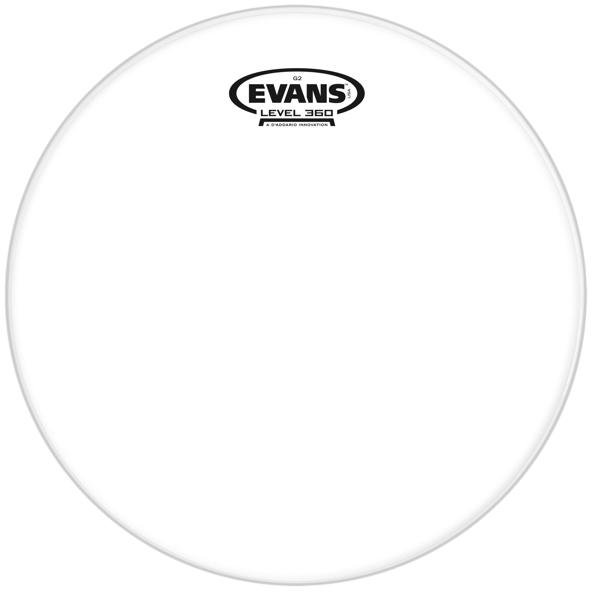 Evans Genera G2 Clear Drum Skin Hickies Music