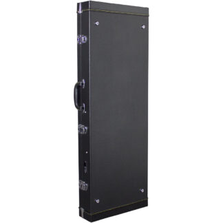 TGI Wooden Hard Shell Case With Black Leatherette Cover