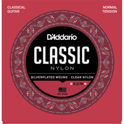 D'Addario EJ27N Student Nylon Classical Guitar Strings - Normal Tension