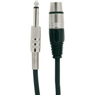 TGI XLR to Jack 20ft Microphone Cable