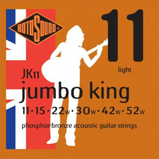 Rotosound Jumbo King Phosphor Bronze Acoustic Guitar Strings