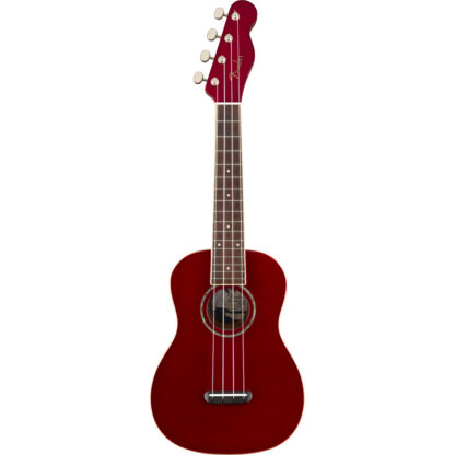 Fender Zuma Classic Concert Ukulele Candy Apple Red