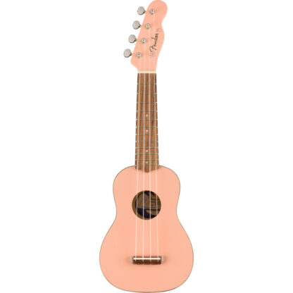 Fender Venice Soprano Ukulele In Shell Pink
