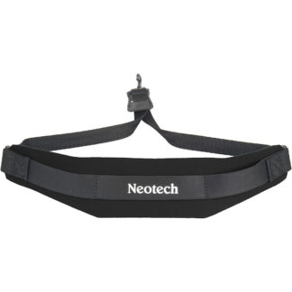 Neotech Soft Saxophone Strap Black Regular With Metal Hook
