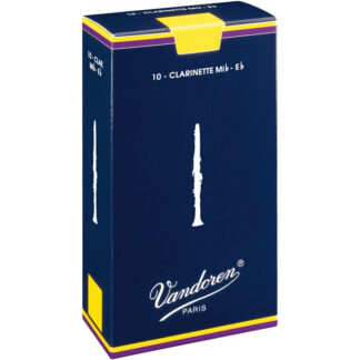 Vandoren Reeds Clarinet Eb 2.5 Traditional (10 Box)
