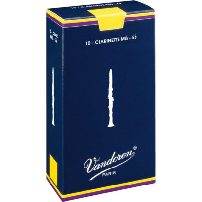 Vandoren Reeds Clarinet Eb 2.5 Traditional (10 Box)
