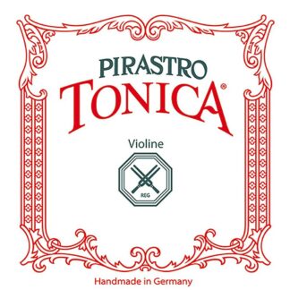 Pirastro Tonica Violin Full Size String Set Medium Tension