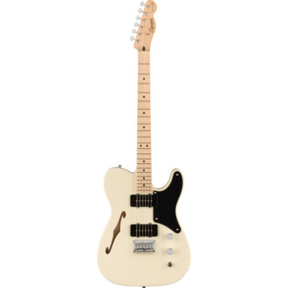 Squier Paranormal Cabronita Telecaster Thinline Semi-Hollow In Olympic White