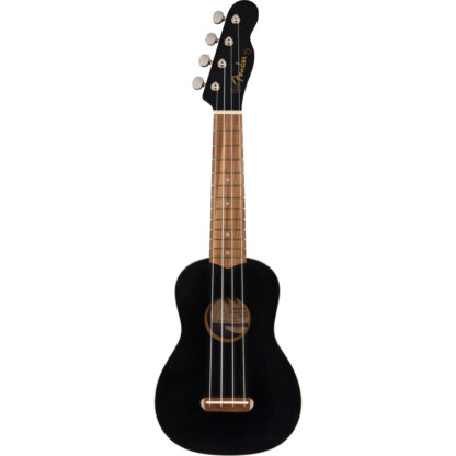 Fender Venice Soprano Ukulele In Black