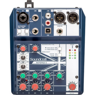 Soundcraft Notepad-5 Analog Mixing Console
