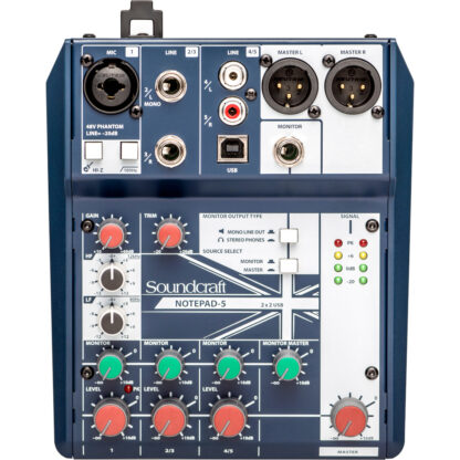 Soundcraft Notepad-5 Analog Mixing Console