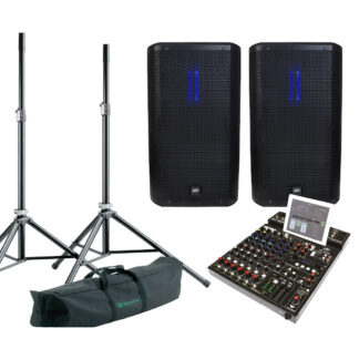 Bundle - RBN Cabs, Mixer & Speaker Stands