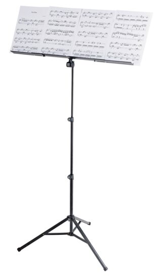 K&M Robby Plus Music Stand Black
