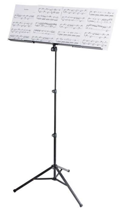 K&M Robby Plus Music Stand Black