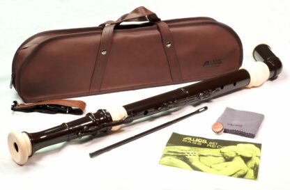 Aulos Recorder Bass 521 Knickstyle