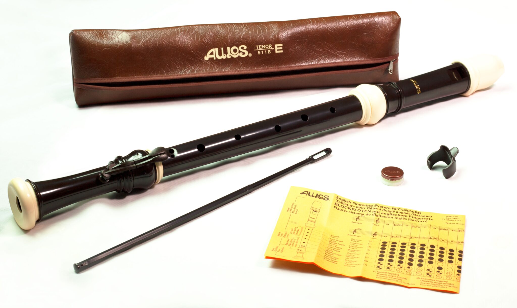 Aulos 511B Symphony Tenor Recorder Hickies Music