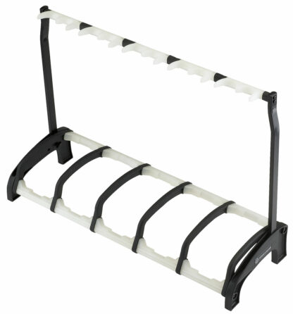 K&M Acoustic/Electric/Bass Guitar Stand (5 Guitars)