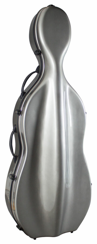 Hidersine Case Cello Fibreglass Grey