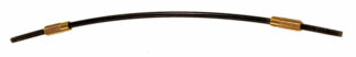 Wittner Tailpiece Wire Violin Nylon 1/2