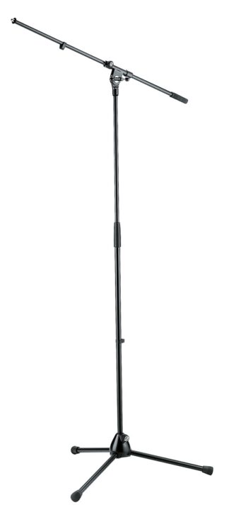 K&M Mic Stand One-Piece Boom Topline