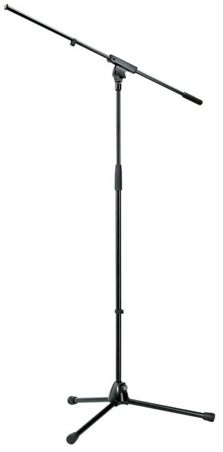 K&M Mic Stand One-Piece Boom - Die Cast Base