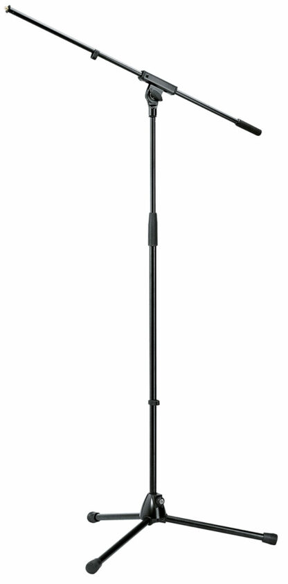 K&M Mic Stand One-Piece Boom - Die Cast Base