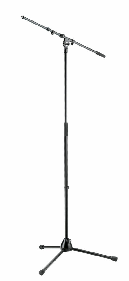 K&M Mic Stand Extendable Boom Topline Compact Black