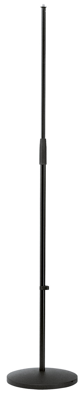 K&M Mic Stand Straight Round Base