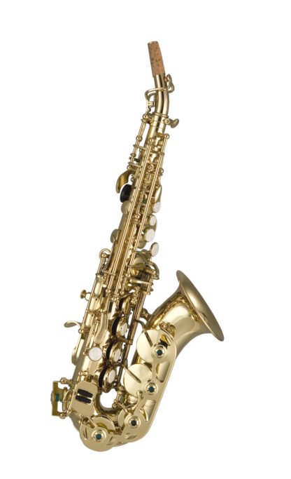 Artemis Soprano Sax Curved Outfit -  Gold Lacquer