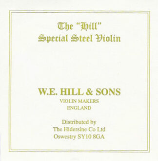 Hill String Violin E. Loop End. Strong