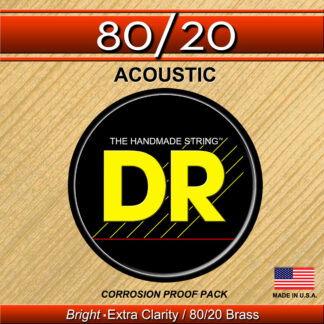 DR Strings Hi-Beam 80/20 Acoustic Medium - Light