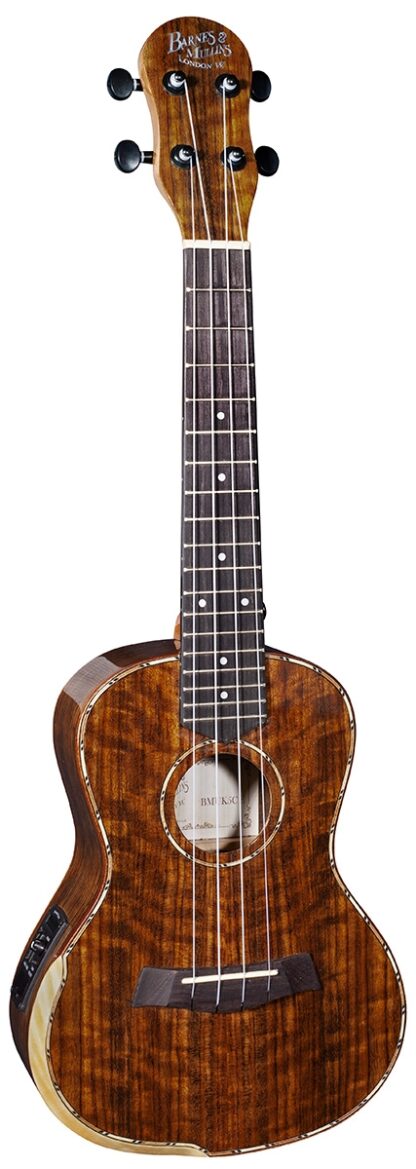 Barnes & Mullins Ukulele Concert Electro - Walnut