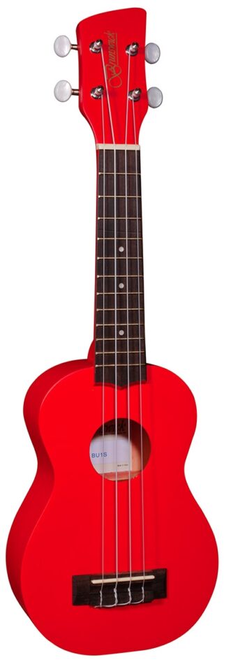 Brunswick Ukulele Soprano Red Satin - Aquila Strings
