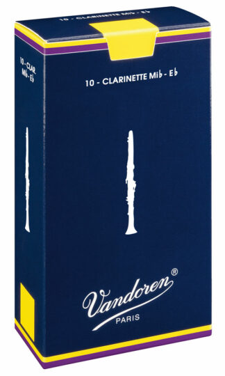 Vandoren Reeds Clarinet Eb 4 Traditional (10 Box)