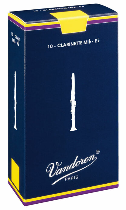 Vandoren Reeds Clarinet Eb 4 Traditional (10 Box)