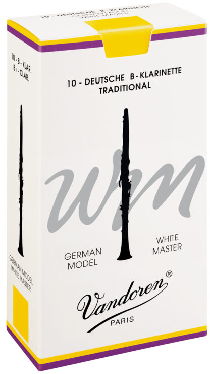 Vandoren Reeds Clarinet Bb 2.5 W.Master Traditional