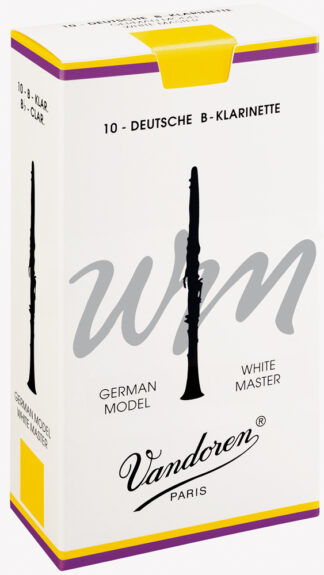 Vandoren Reeds Clarinet Eb 4 White Master (10 BOX)