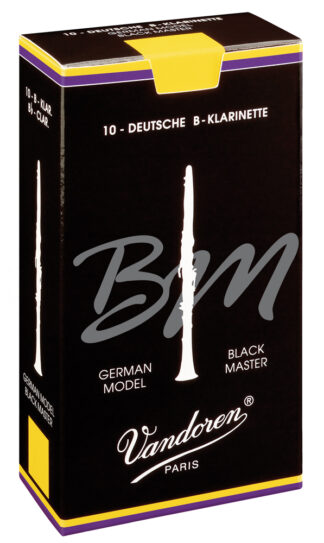 Vandoren Reeds Clarinet Bb 6 Black Master Traditional (10 BOX)