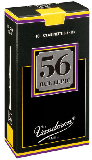 Vandoren Reeds Clarinet Bb 3.5+ 56 Rue Lepic (10 BOX)