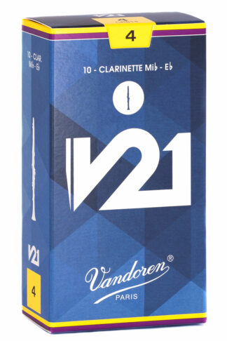 Vandoren Reeds Clarinet Eb 4 V21 (10 BOX)