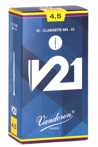 Vandoren Reeds Clarinet Eb 4.5 V21 (10 BOX)