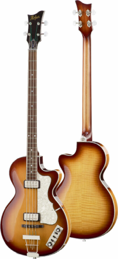 Hofner HCT Club Bass In Sunburst