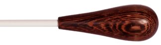 Montford Baton 14 White Lacquer Wenga Pear