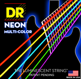 DR Strings Neon Pink Electric Heavy
